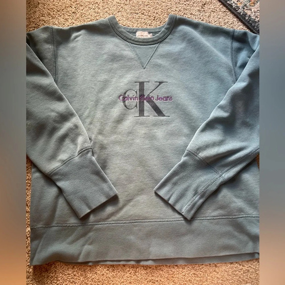 Vintage Tops - Vintage Calvin Klein Jeans Sweatshirt